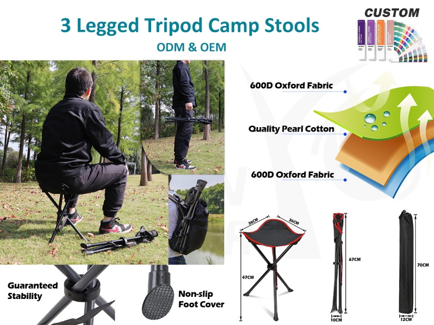 Katlanır bir kamp tripod taburesi tüccarı mı arıyorsunuz?