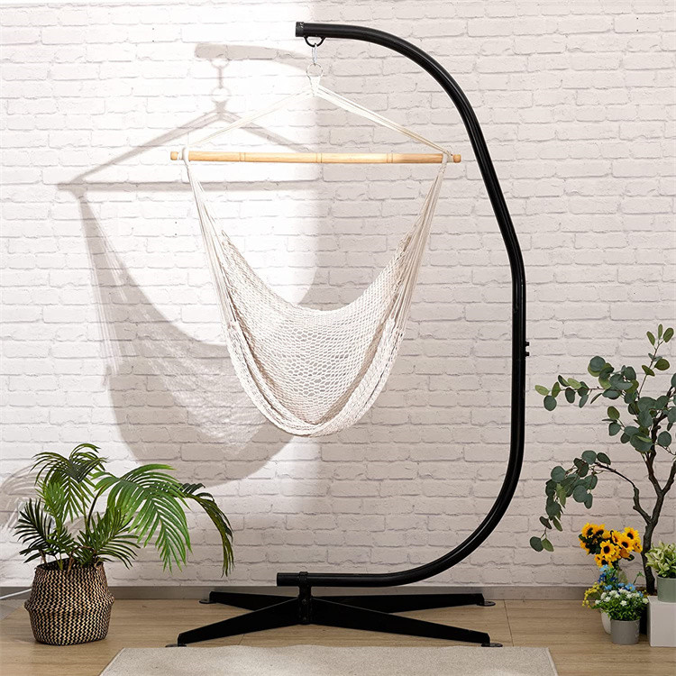 Sandalye için Metal Asılı Hamak C-Stand