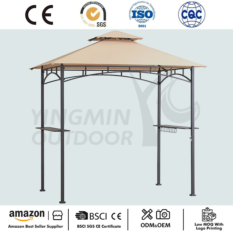Açık veranda ızgara çardak