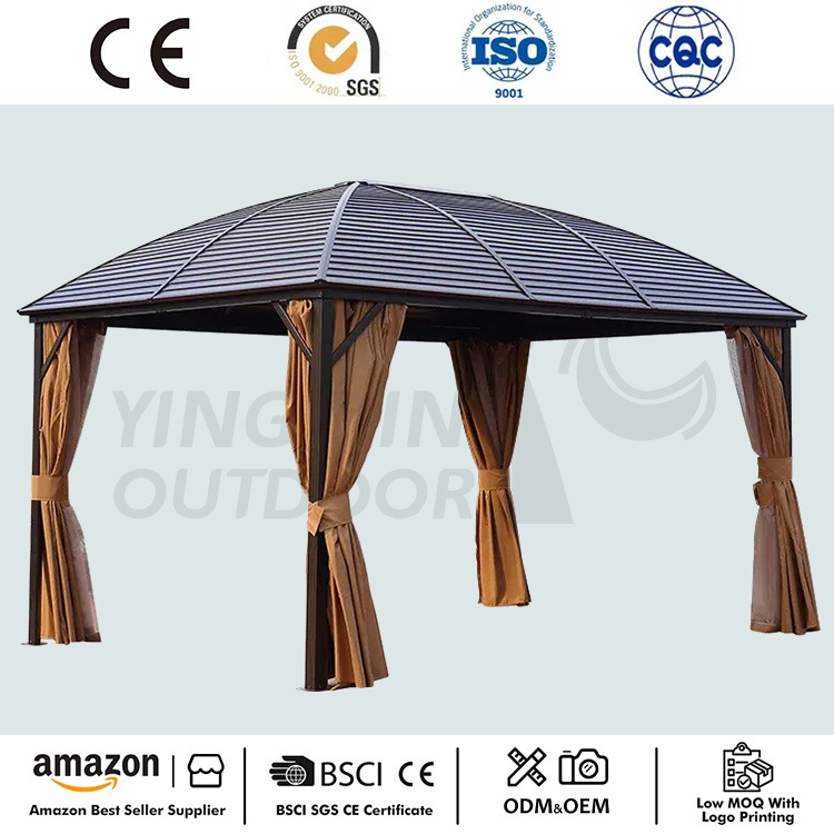 Açık Pavilion Bahçesi Gazebo