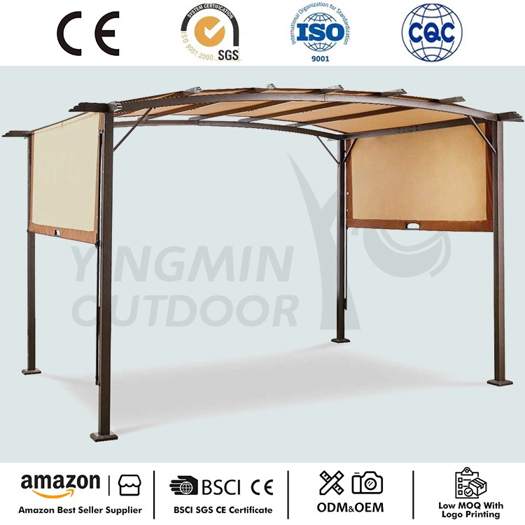 Açık Geri Çekilebilir Pergola Gölgelik