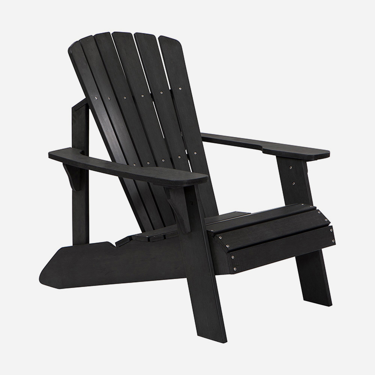 Açık Reçine Ahşap Adirondack Sandalye